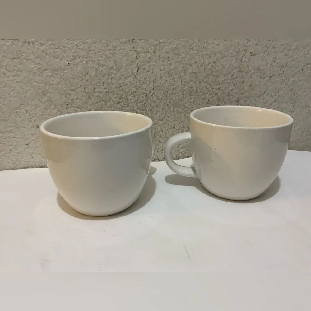 Set Of 2 Project 62 Stoneware Coffee Tea Mug For Gift (White)
